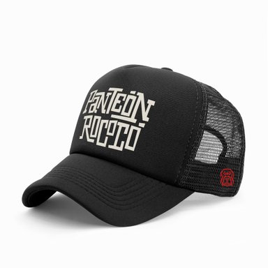 GORRA TRUCKER BANDA ROCK PANTEON ROCOCO 001 NEGRO