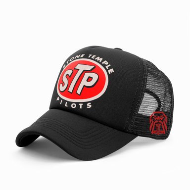 GORRA TRUCKER GRUPO MUSICAL ROCK STONE TEMPLE PILOTS 002 NEGRO