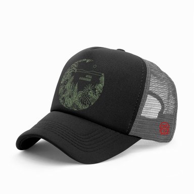 GORRA TRUCKER BANDA STILL CORNERS 001 NEGRO