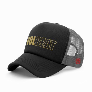 GORRA TRUCKER BANDA METAL VOLBEAT 002 NEGRO