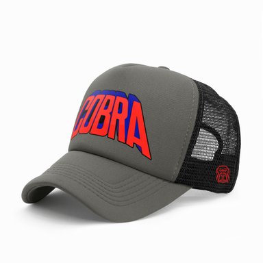 GORRA TRUCKER SUPER AGENTE COBRA 004 GRIS