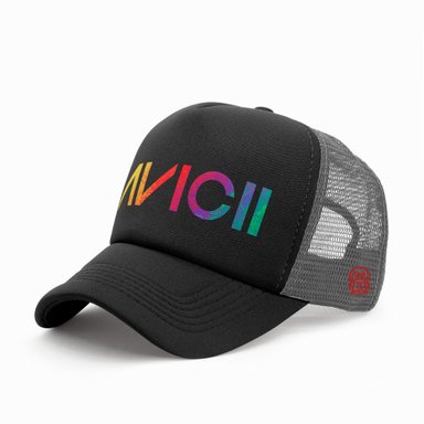 GORRA TRUCKER DJ AVICII 004 NEGRO
