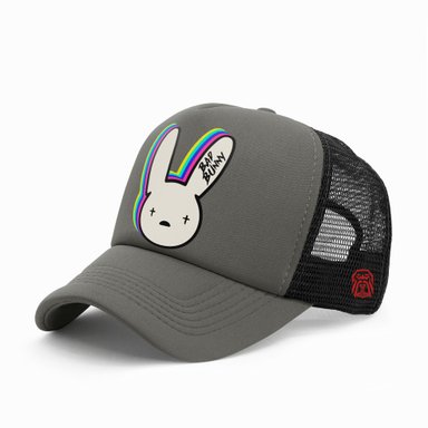 GORRA TRUCKER CANTANTE BAD BUNNY 004 ROSADO