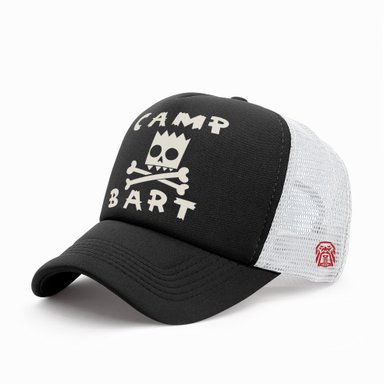 GORRA TRUCKER CAMP BART 001 NEGRO