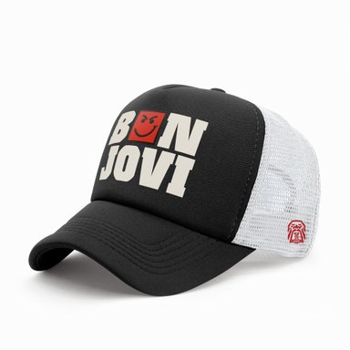 GORRA TRUCKER BANDA DE ROCK BON JOVI 001
