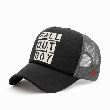 GORRA TRUCKER BANDA DE ROCK FALL OUT BOY 002