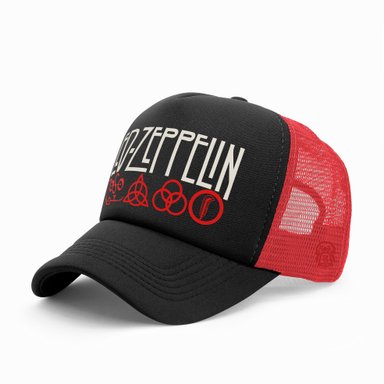 GORRA TRUCKER BANDA DE ROCK LED ZEPPELIN 002