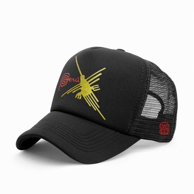 GORRA TRUCKER LINEAS DE NAZCA COLIBRI 002