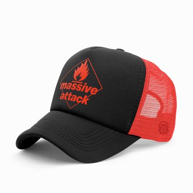 GORRA TRUCKER GRUPO MUSICAL MASSIVE ATTACK 002