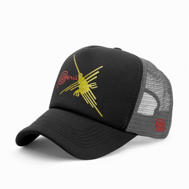 GORRA TRUCKER LINEAS DE NAZCA COLIBRI 001