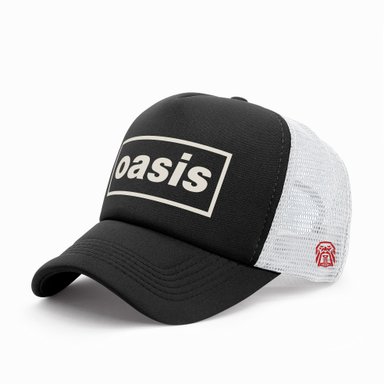 GORRA TRUCKER BANDA DE ROCK OASIS 001
