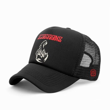 GORRA TRUCKER BANDA DE ROCK SCORPIONS 001