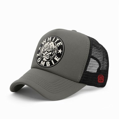 GORRA TRUCKER BANDA DE METAL WHITE ZOMBIE 001