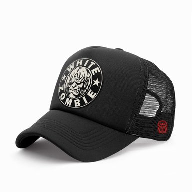 GORRA TRUCKER BANDA DE METAL WHITE ZOMBIE 003