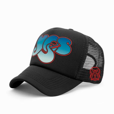 GORRA TRUCKER BANDAD DE ROCK YES 001