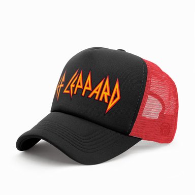 GORRA TRUCKER DEF LEPPARD BANDA DE ROCK 01
