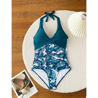 ROPA DE BAÑO LICRA MUJER NATIEL 1 PIEZA CON COPA Y ARO - 1