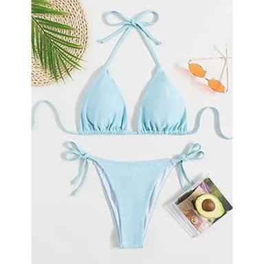 CONJUNTO BIKINI LICRA MUJER SEXYS COPA