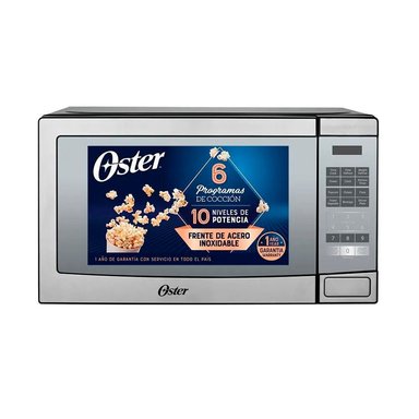 HORNO MICROONDAS OSTER POGYME3703M PLATEADO 20 LT
