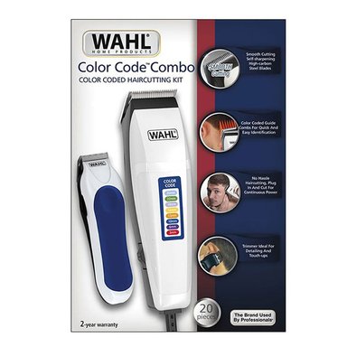 CORTADORA DE CABELLO WAHL 09314-1718 20 PIEZAS