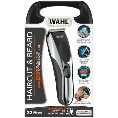 CORTADORA DE CABELLO Y BARBA WAHL 3024610 INALAMBRICA