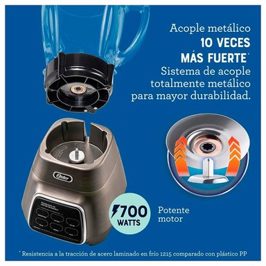 LICUADORA OSTER BLSTPYG1312XBG-053 REVERSIBLE CON PANTALLA TÁCTIL BLSTPYG1312XBG - 2