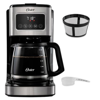 CAFETERA OSTER CON PANTALLA TÁCTIL 12 TAZAS MAS HERVIDOR VIDRIO - 3