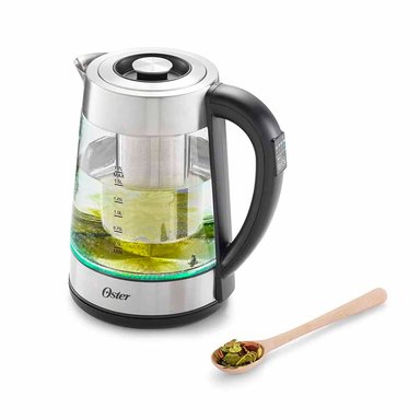 CAFETERA OSTER CON PANTALLA TÁCTIL 12 TAZAS MAS HERVIDOR VIDRIO - 4