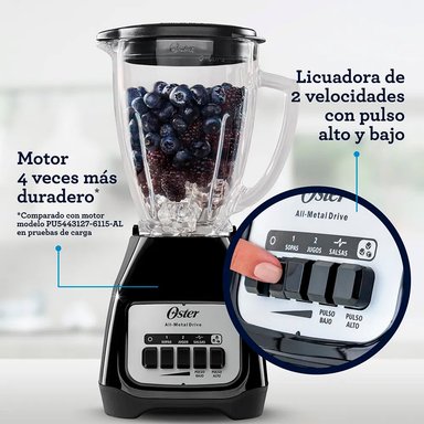 SANDWICHERA OSTER 4 PANES IMACO + LICUADORA NEGRA - 3