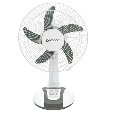 VENTILADOR 14 SOLAR RECARGABLE DE MESA FAN1418SOL IMACO - 1