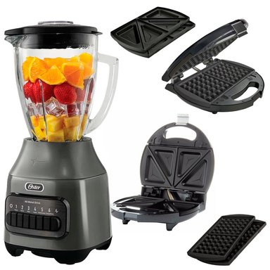 COMBO LICUADORA OSTER 1.5 LT. BLSTPEG-GPB MAS SANDWICHERA CKSTSM3892 - 3