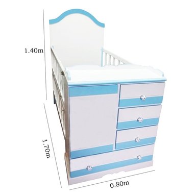 MULTICUNA CELESTE BEBE 0 A 3 AÑOS