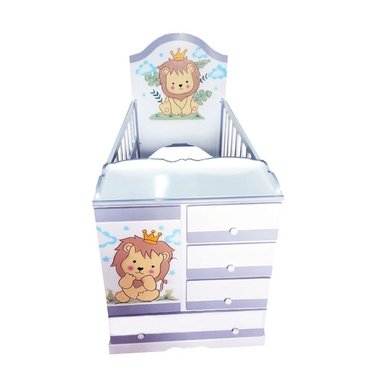 MULTICUNA LEÓN PLOMO BEBÉ