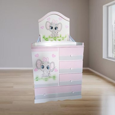 MULTICUNA ELEFANTE ROSADO BEBE