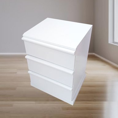 VELADOR AUXILIAR BLANCO 3 CAJONES