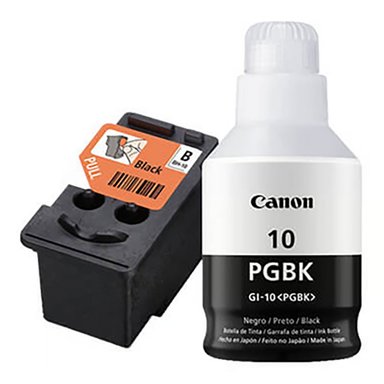 PACK CABEZAL CANON NEGRO BH-10 TINTA GI-10BK