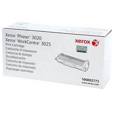 TÓNER XEROX 106R02773 NEGRO PHASER 3020 / WC 3025