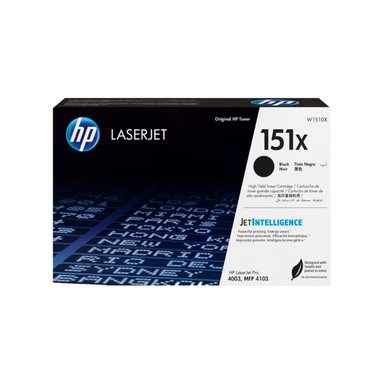 TÓNER HP W1510X NEGRO 151X 9,700 PAG, LJ 4003A, LJ 4003A