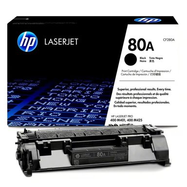 TONER HP CF280A 80A NEGRO LJ M401N M425DN
