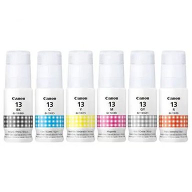 TINTA CANON  GI13 MEGAKIT DE 6 COLORES