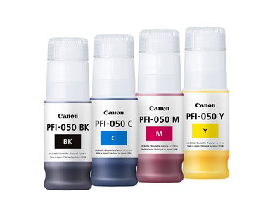 KIT TINTA CANON PFI-050 PARA TC-20 TC-20M - 1