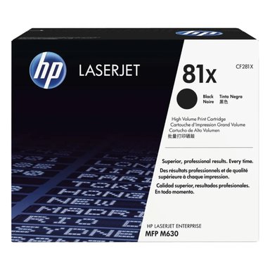 TONER HP 81X CF281X MFP M630M604N NEGRO 25K PAG - 1