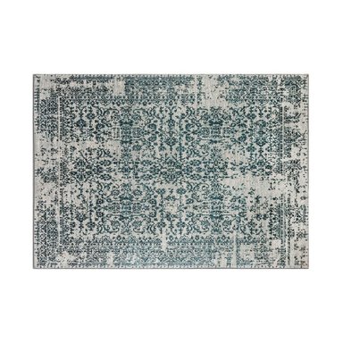 ALFOMBRA TEJIDO JACQUARD 240 X 150 CM JACQUARD DECOGHAR RAC-7 C TURQUESA