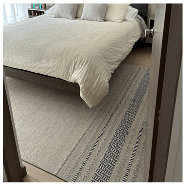 ALFOMBRA KILLIM IC 14540 180 X 120 CM LT GREY