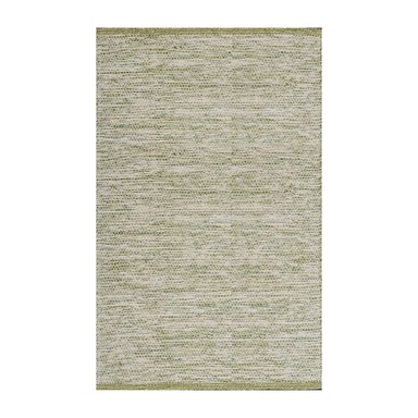 ALFOMBRA DHURRIE TEJIDO A MANO 180 X 120 CM CHAMPIÑON DECOGHAR VERDE XM