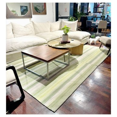 ALFOMBRA KELLIM IC 13806 240 X 150 CM GREEN