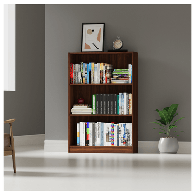 ESTANTE DE 3 REPISAS - MED BROWN