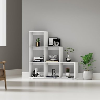 ESTANTE EN “L” - SOLAR WHITE