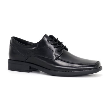 ZAPATOS ESCOLARES NIÑO CONTERS CUERO NEGRO 25Q1.PL-03. - 1