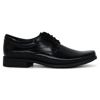ZAPATOS ESCOLARES HOMBRE CONTERS CUERO NEGRO 25Q1.DE-05. - 2